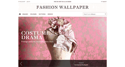 Desktop Screenshot of fashionwallpaper.co.uk